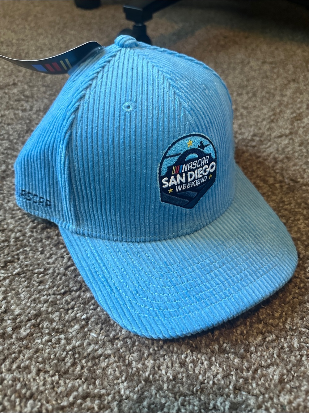 NASCAR San Diego Weekend Corduroy Hat